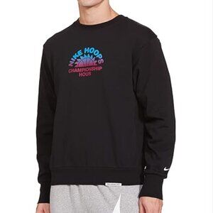 Nike Standard Issue Hoops Sweatshirt DJ3024-010 Basketball Championship Hour 3XL